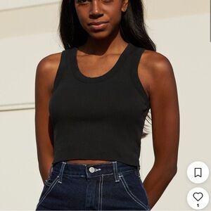 Brandy Melville Classic Black Tank Top